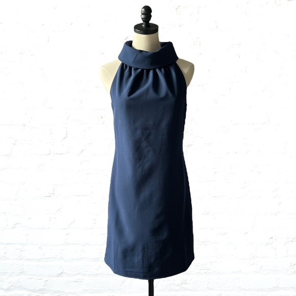 Sail to Sable Dresses & Skirts - Sail to Sable Hydra Navy Cowl Neck Dress | XS